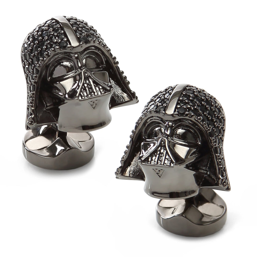Star Wars Darth Vader Crystal 3D Cufflinks and 5-Stud Set