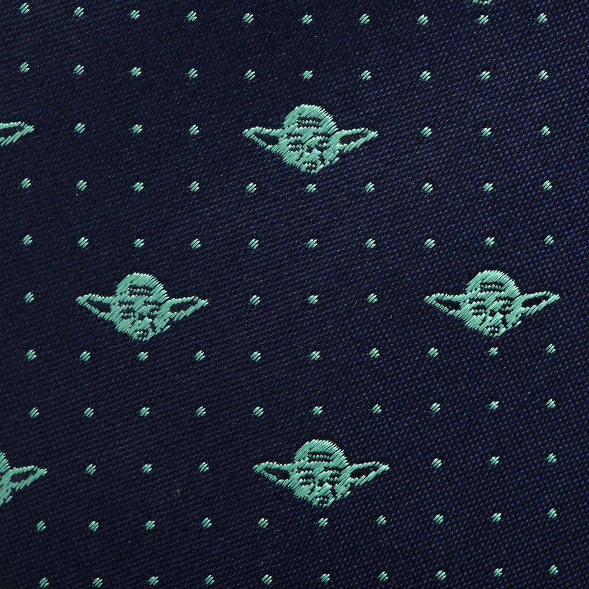 Star Wars Yoda Dotted Navy Tie