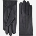 Stella (black) – Sheepskin leather gloves with ultra-warm fleece lining & touchscreen functionality