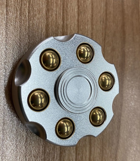Metal Alloy Rotating Cylinder Spinner Fidget