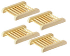 4-Pack Bamboo Soap Dish