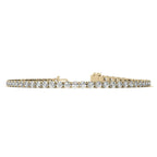 12.00 CTW Lab Grown Diamond Tennis Bracelet | G/VS AGI Certified | 14kt White or Yellow Gold