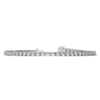 12.00 CTW Lab Grown Diamond Tennis Bracelet | G/VS AGI Certified | 14kt White or Yellow Gold
