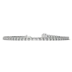 3.00 CTW AGI Certified Lab-Grown Diamond Tennis Bracelet in 14K Yellow or White Gold – G/VS Clarity