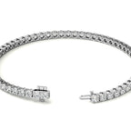 3.00 CTW AGI Certified Lab-Grown Diamond Tennis Bracelet in 14K Yellow or White Gold – G/VS Clarity