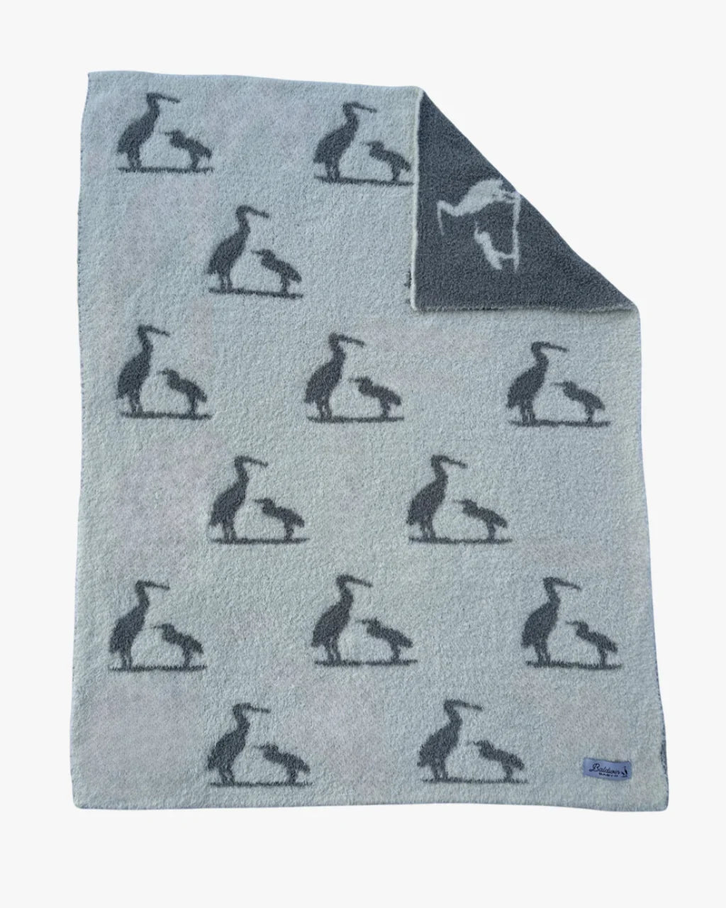 Heron Harmony Baby Blanket