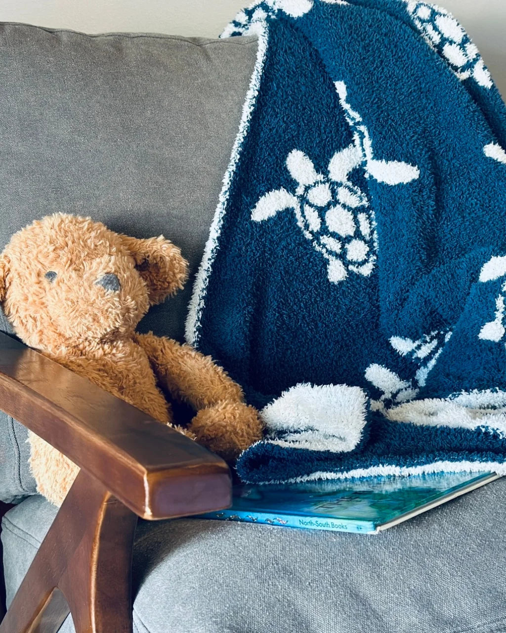 Sea Turtle Dream Baby Blanket