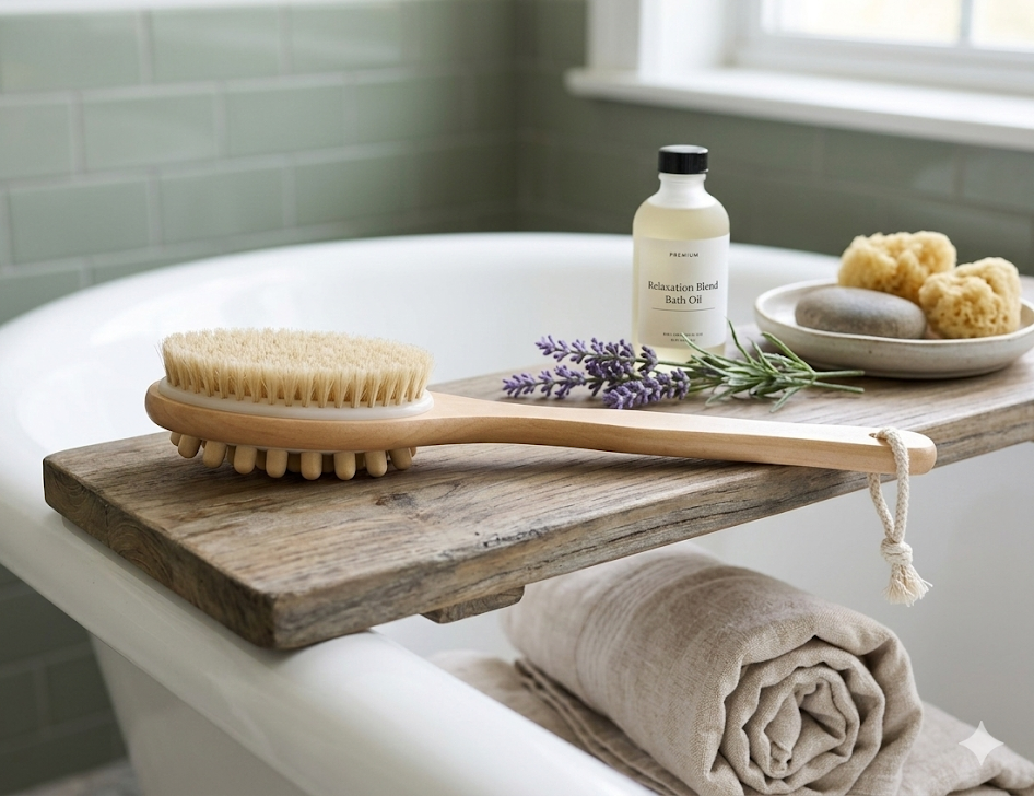 Bath & Body Massage Brush