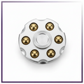 Metal Alloy Rotating Cylinder Spinner Fidget