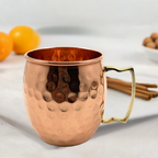 Vibhsa Hammered Moscow Mule Mugs, Set of 2
