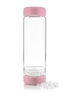 inu! CRYSTAL | The Original DIY Crystal Water Bottle with Clear Quartz