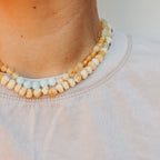 Raw Butterscotch Baltic Amber || Necklace