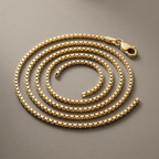 14k Yellow Gold Ice Chain 1.3mm