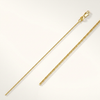 14k Yellow Gold Gourette Chain 1.0mm