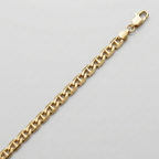 14k Yellow Gold Mariner Link Chain 1.7mm