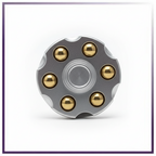 Metal Alloy Rotating Cylinder Spinner Fidget