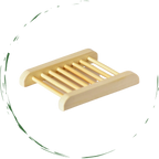 Bamboo Soap Bar Dish. Eco-Friendly