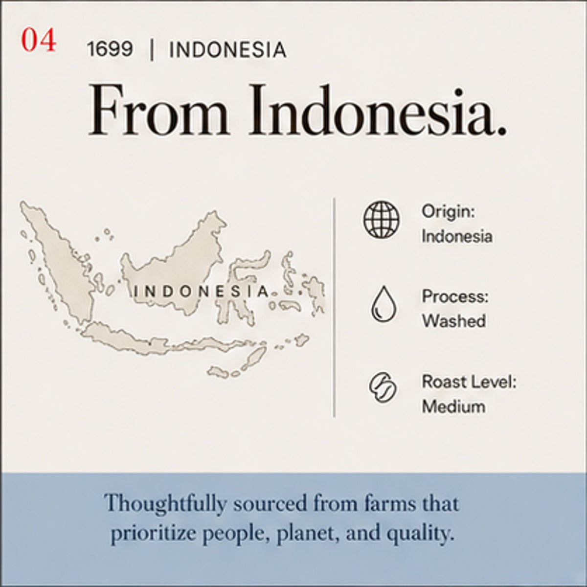 1699:  Indonesia