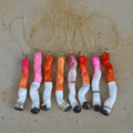 VANITY CIGARETTE ORNAMENTS - SET OF EIGHT