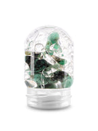 GemPod VITALITY | Emerald & Clear Quartz