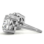0.50 CTW AGI Certified Lab Grown Diamond (G-VS)  Stud Earrings in Choice Of 14K White or Yellow Gold